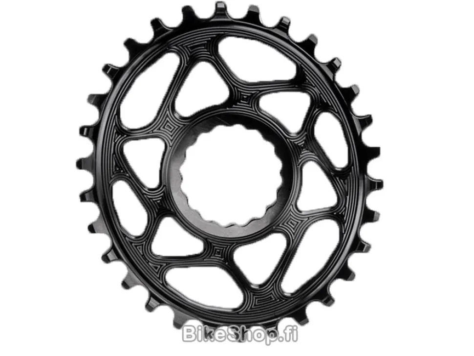 Absoluteblack 32T ovaali CINCH