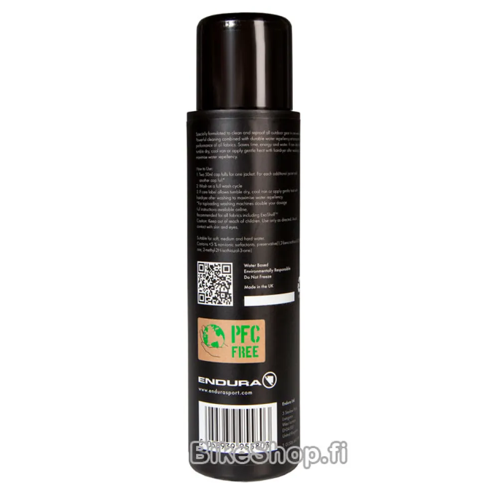 Endura Apparel Cleaner and Re-proofer 300ml