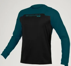 Endura MT500 Burner L/S Jersey - Barra blue