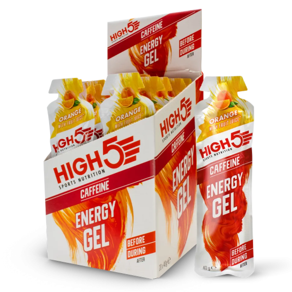HIGH5 ENERGIAGEELI KOFEIINI ORANGE 40g