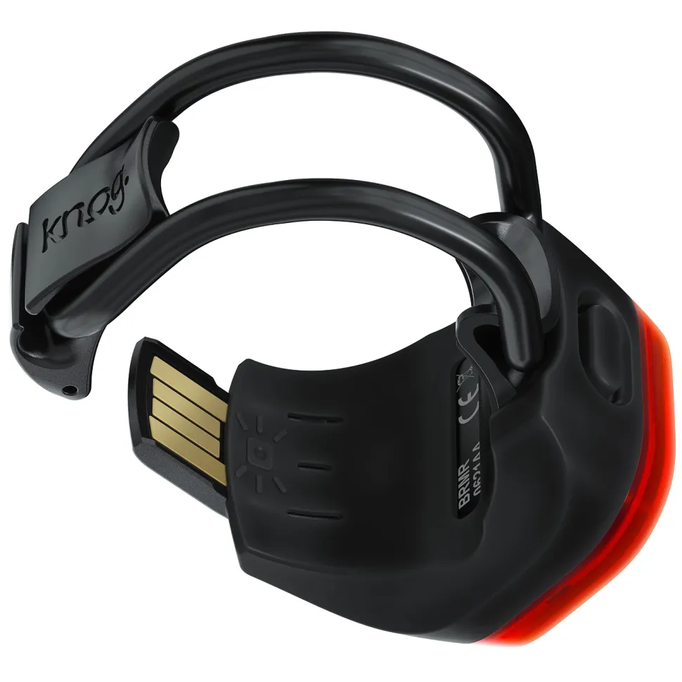 Knog Blinder Mini Square musta takavalo