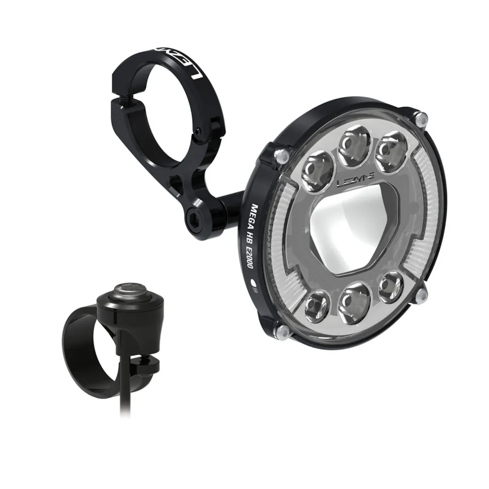 Lezyne E-BIKE MEGA HB StVZO E2000 etuvalo