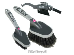 Muc-Off harjasetti, 3 harjaa