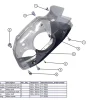 Stevens E-Whaka/E-Sledge moottorin kuori
