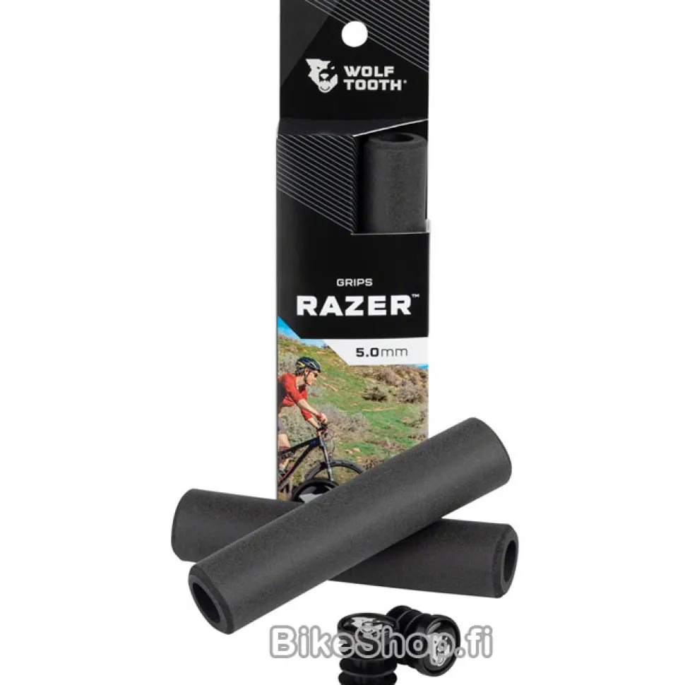 Wolf Tooth Components Razer gripit, musta
